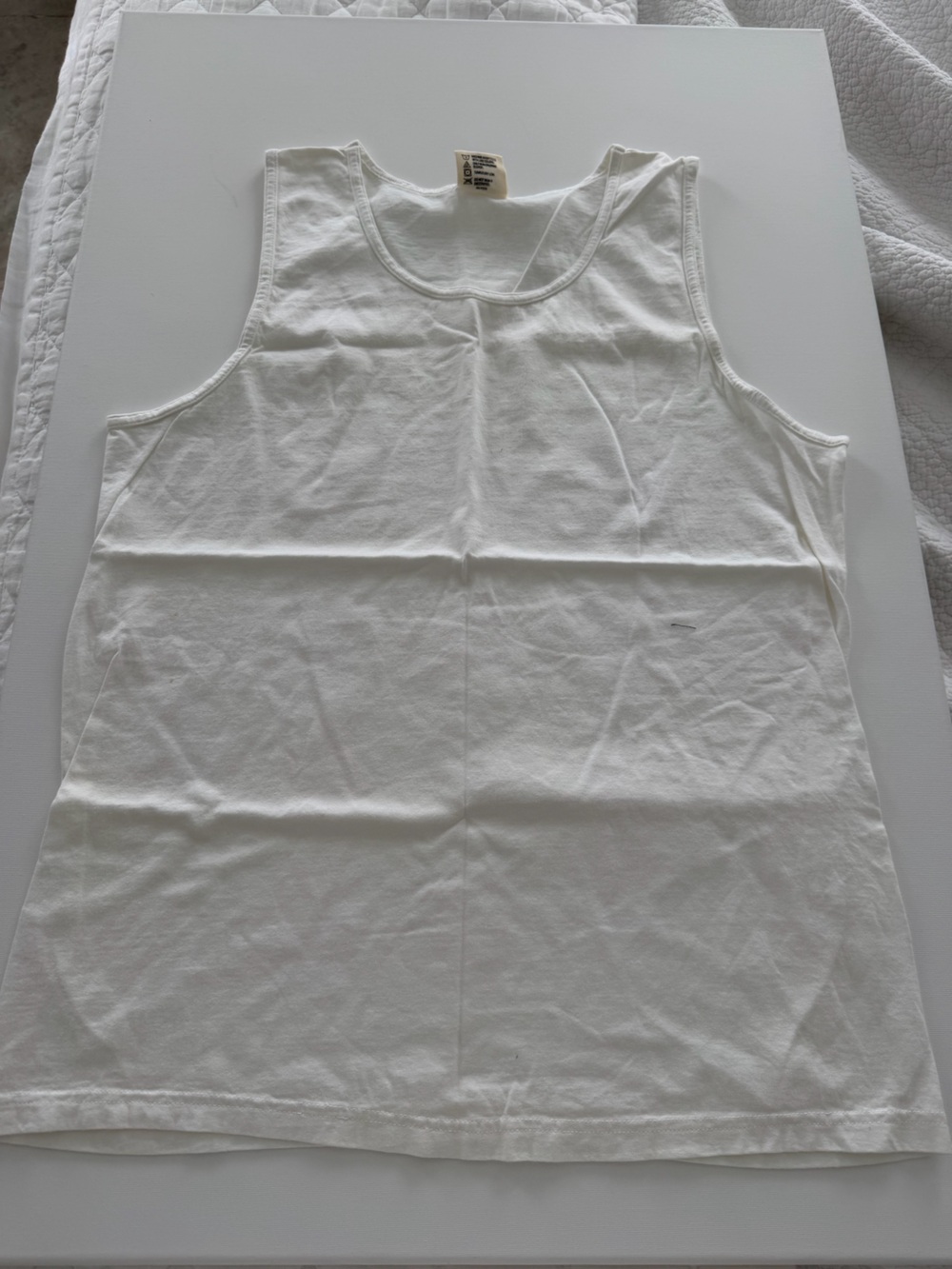 Comfort Colors White Women’s Tank Top Classic Cotton